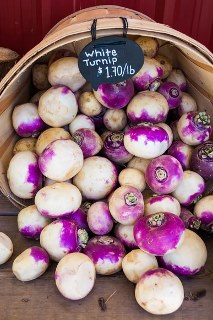 white turnips potato