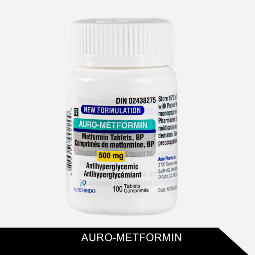 NN-Orals-Auro-metformin | PHARMA - AUROBINDO - Metformin | Buy Metformin in Canada