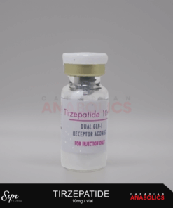 Tirzepatide 10mg peptide vial for research use — dual GLP-1 and GIP receptor agonist studied for weight loss, metabolic health, and insulin regulation.